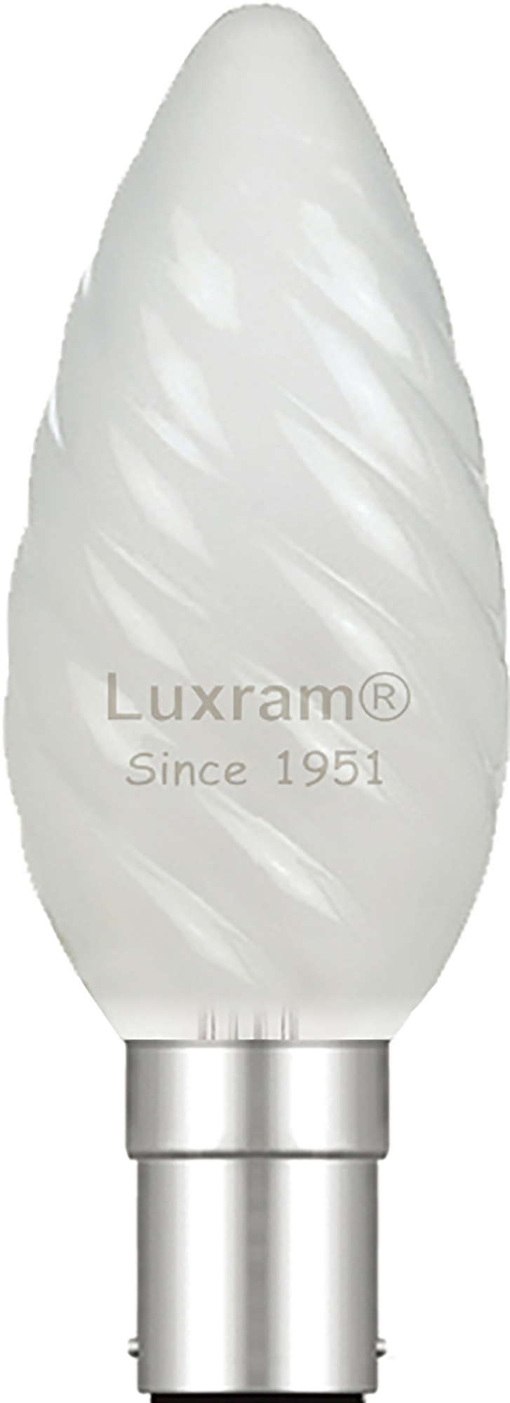 Candle 35mm Twisted Incandescent Luxram Decorative Candle Candle 35mm Twisted Incandescent Luxram Decorative Candle